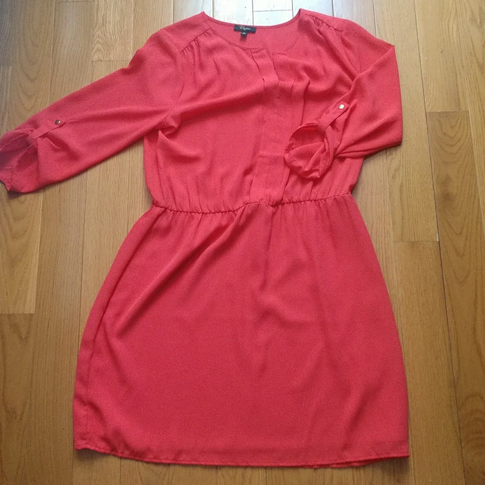 Split Front Dress - Picture 1 of 4